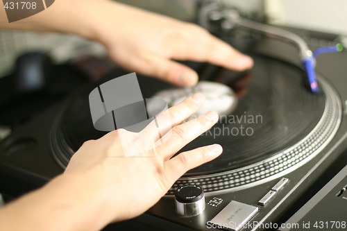 Image of dancing dj