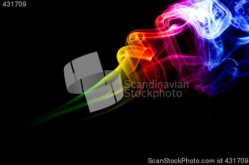 Image of colored smoke