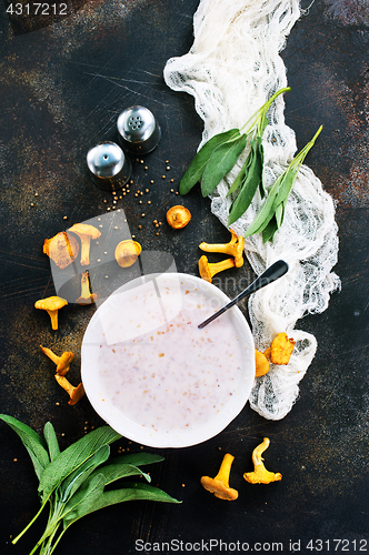 Image of mushroom soup