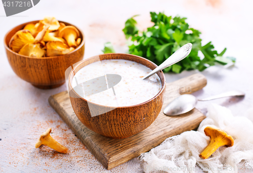 Image of mushroom soup