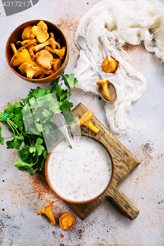 Image of mushroom soup