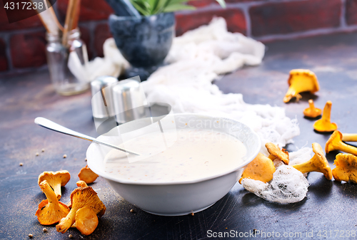 Image of mushroom soup