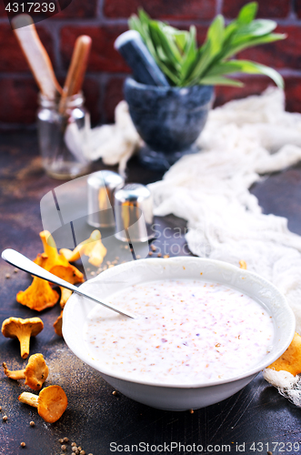 Image of mushroom soup