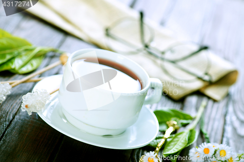Image of tea in cup