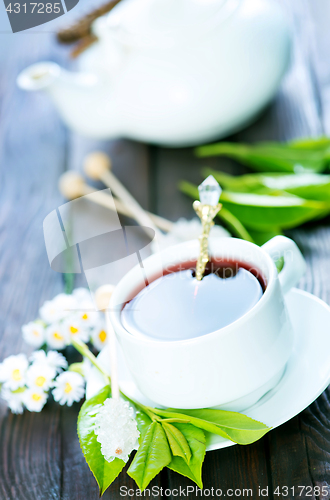 Image of tea in cup