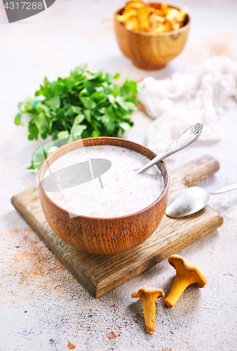 Image of mushroom soup