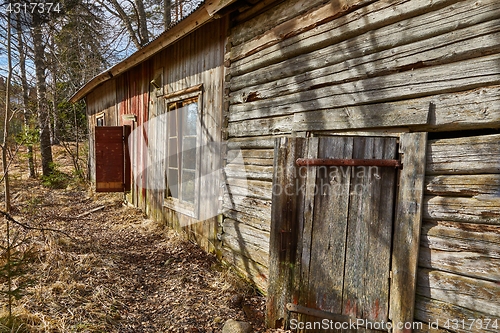 Image of Rural Wooden Window