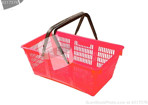 Image of Shopping basket on white