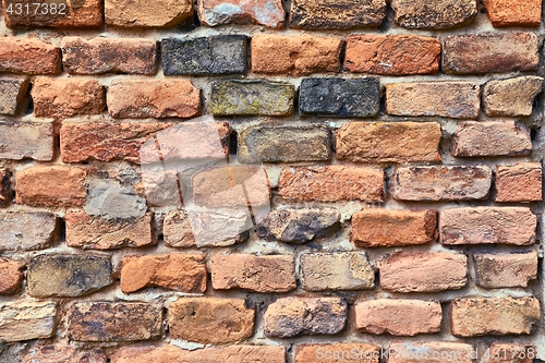 Image of Brick Wall Closeup