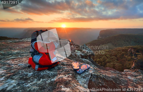 Image of Exploring Australia - Sunset Blue Mountains