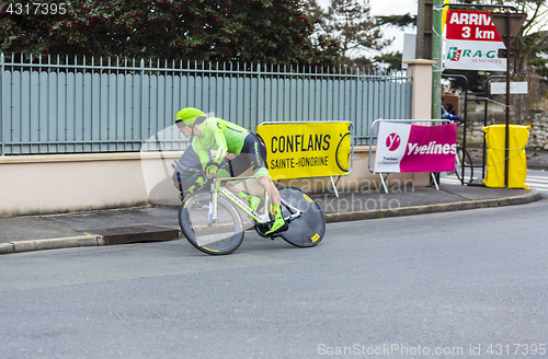 Image of The Cyclist Pierre Rolland - Paris-Nice 2016