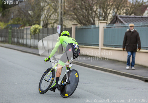 Image of The Cyclist Pierre Rolland - Paris-Nice 2016