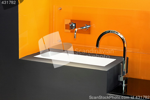 Image of Orange sink