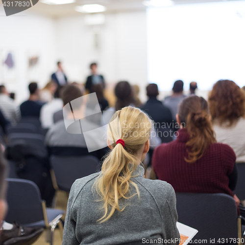 Image of Workshop at university lecture hall.