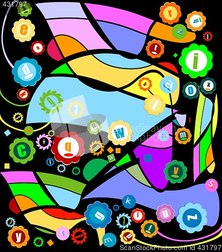 Image of abstract decorative design