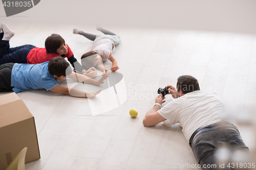 Image of Photoshooting with kids models