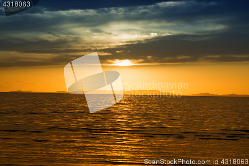 Image of Sunset on the Beach