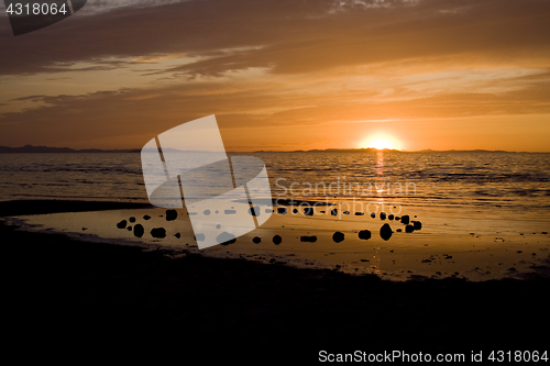 Image of Sunset on the Beach