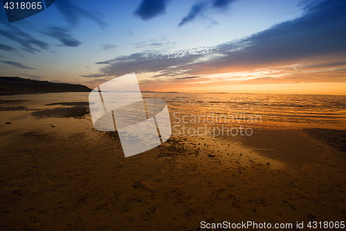 Image of Sunset on the Beach