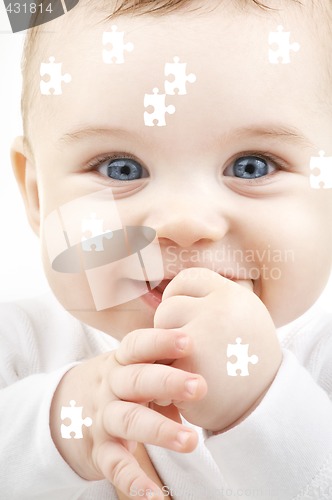 Image of puzzle baby
