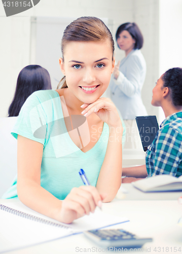 Image of student girl at school