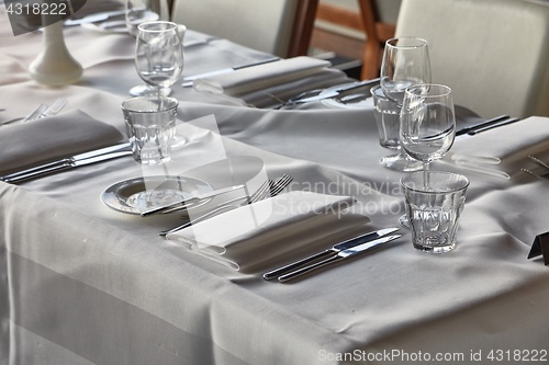 Image of Table at a restaurant