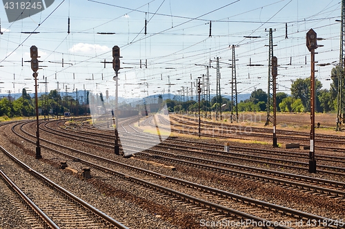 Image of Railway Station Tracks