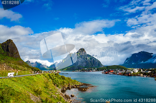 Image of Lofoten is an archipelago in the county of Nordland, Norway.