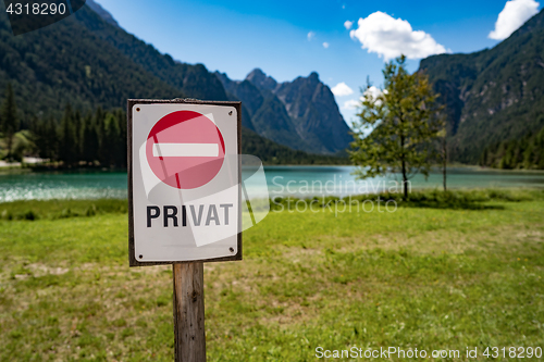 Image of Private Property Sign