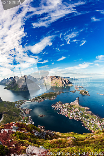 Image of Lofoten is an archipelago in the county of Nordland, Norway.