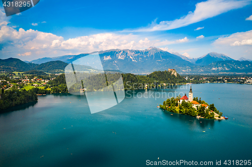 Image of Slovenia - resort Lake Bled.