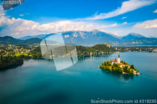 Image of Slovenia - resort Lake Bled.