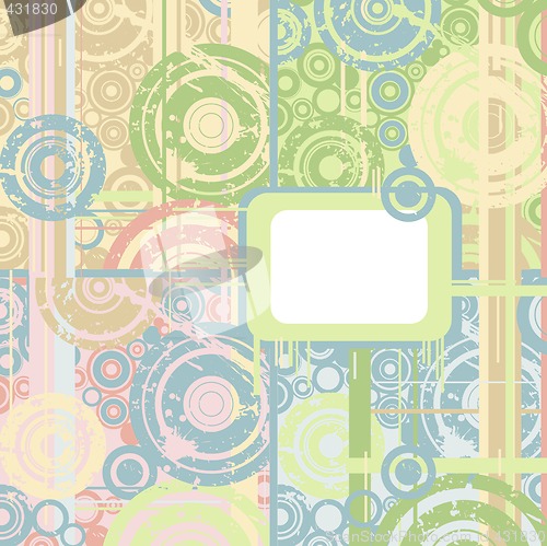 Image of grunge pastel