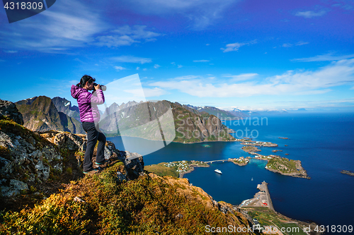 Image of Nature photographer Norway Lofoten archipelago.