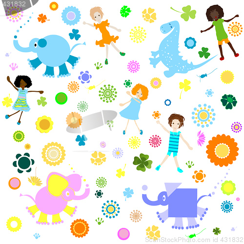 Image of background for kids