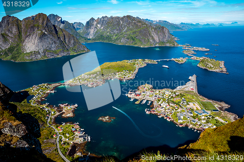 Image of Lofoten is an archipelago in the county of Nordland, Norway.