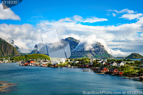 Image of Lofoten is an archipelago in the county of Nordland, Norway.