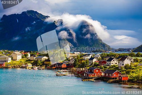 Image of Lofoten is an archipelago in the county of Nordland, Norway.