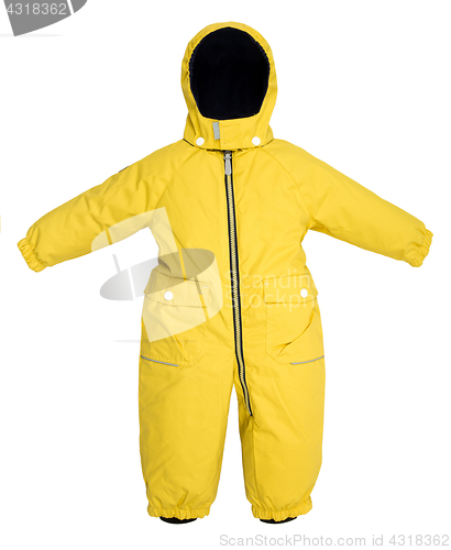 Image of Childrens snowsuit fall