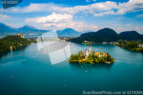Image of Slovenia - resort Lake Bled.