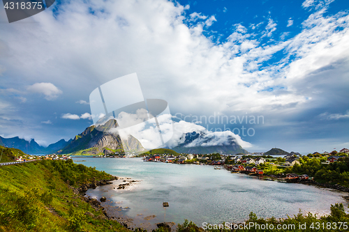 Image of Lofoten is an archipelago in the county of Nordland, Norway.