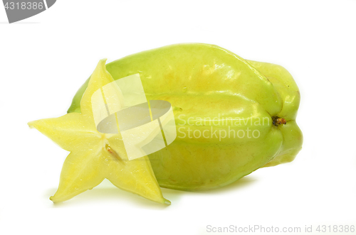 Image of Star fruit carambola or star apple 