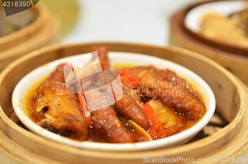 Image of Steamed chicken feet dim sum