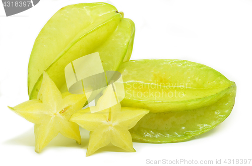 Image of Star fruit carambola or star apple