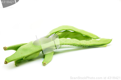 Image of Fresh green hyacinth beans