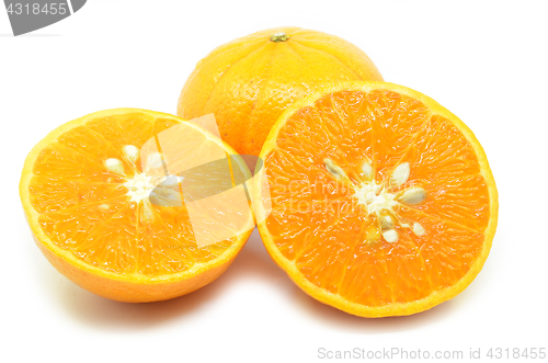 Image of Mandarin oranges with segments