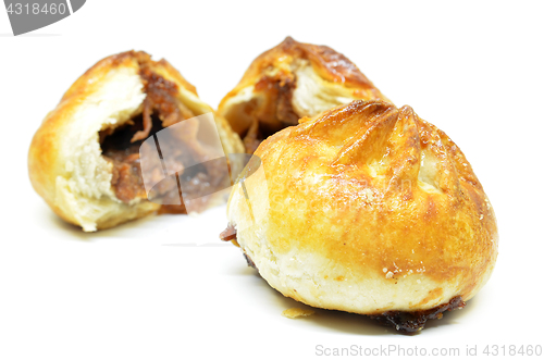 Image of Crispy BBQ roasted chicken buns