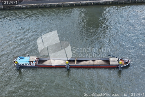 Image of Barge from above