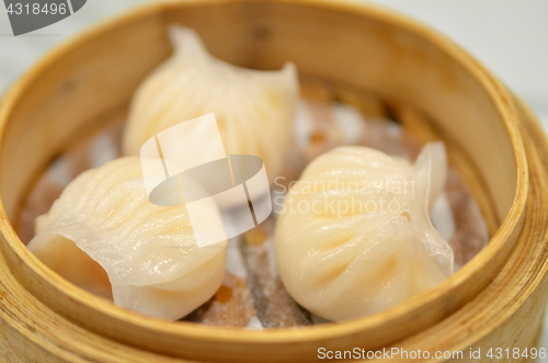 Image of Shrimp dumplings, Dim Sum in china