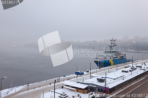 Image of Stockholm winter morning